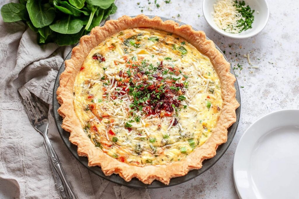 Egg White Quiche