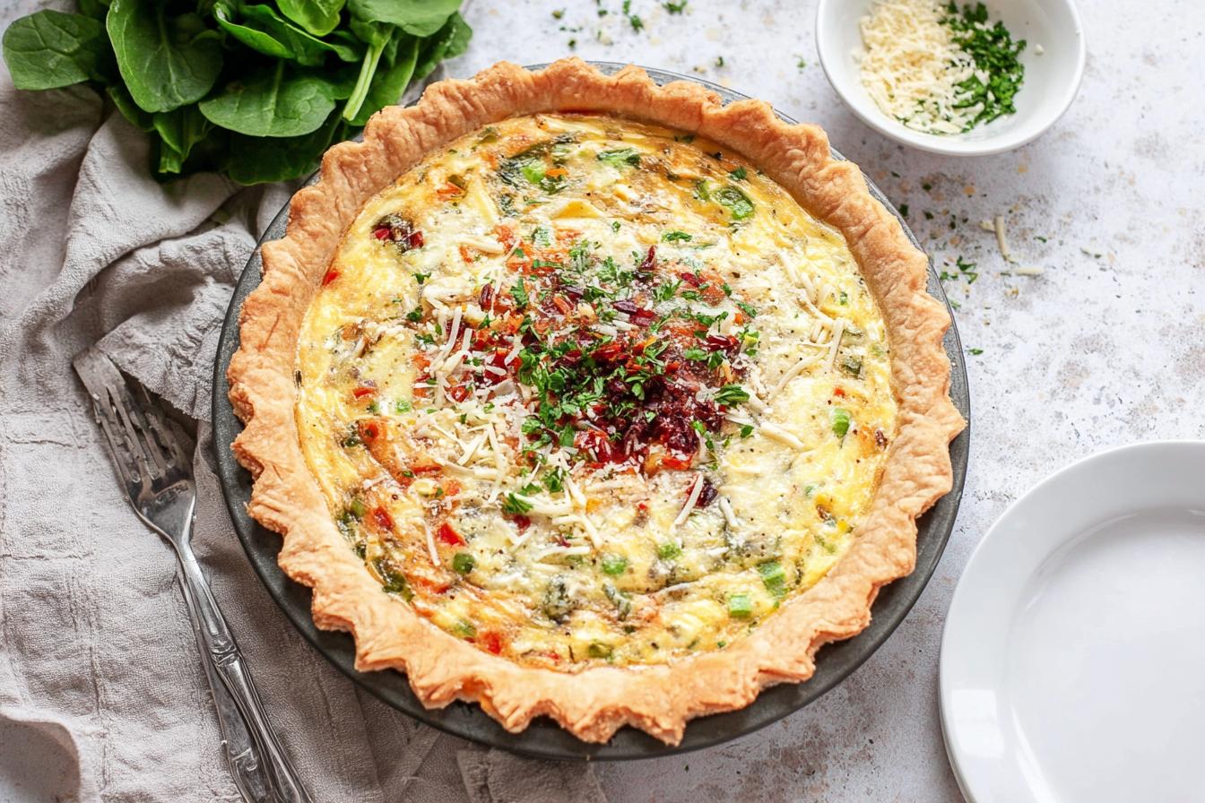 Egg White Quiche