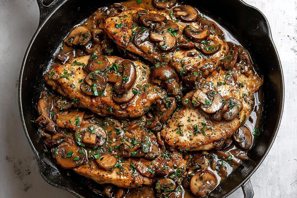 Homemade Chicken Marsala