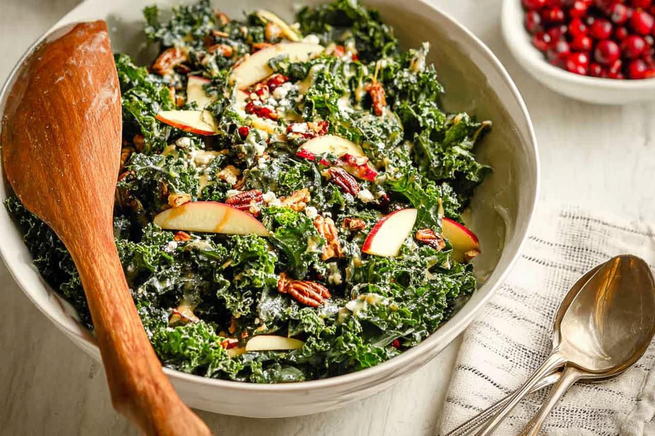 Honey Mustard Kale Salad