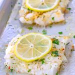 Lemon Garlic Baked Cod