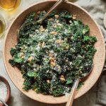 Lemony Parmesan Kale Salad
