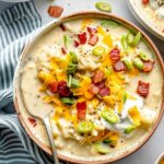 Loaded Cauliflower Soup