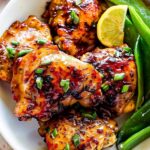Marinated Oven Baked Chicken Thighs
