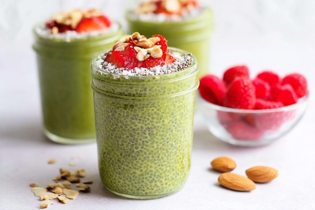 Matcha Chia Pudding