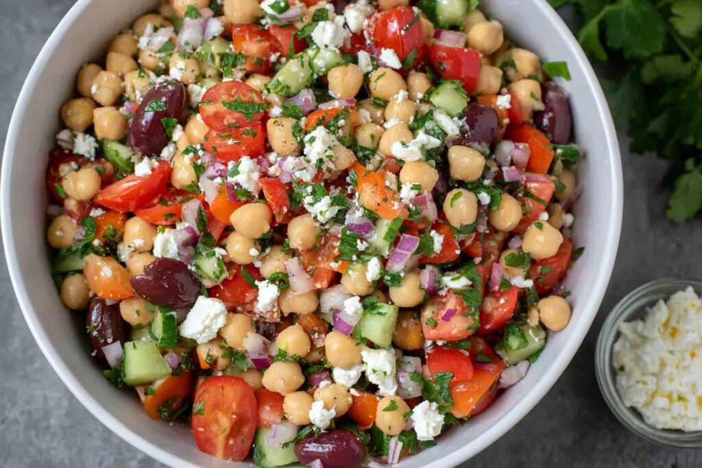 Mediterranean Chickpea Salad
