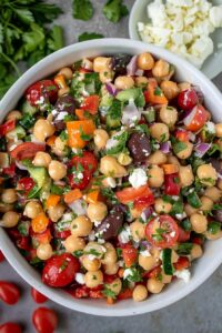 Mediterranean Chickpea Salad