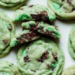 Mint Chocolate Chip Cookies