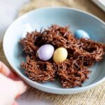 No Bake Chocolate Coconut Nests