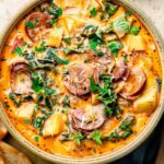 One-Pot Sausage, Kale, and Potato Soup