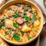 One-Pot Sausage, Kale, and Potato Soup