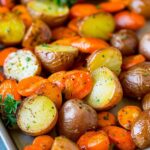 Roasted Potatoes and Carrots