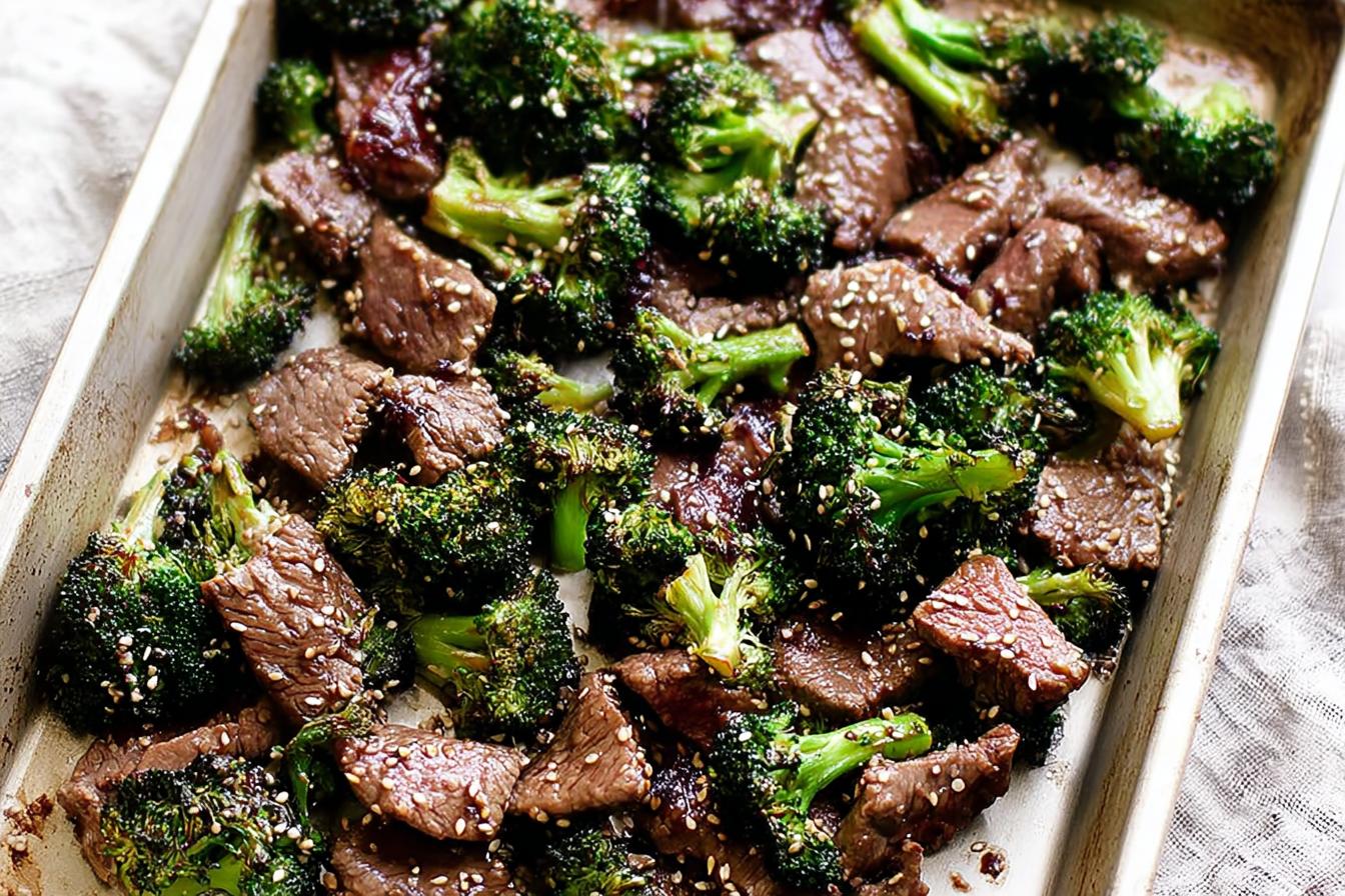 Sesame Beef and Broccoli