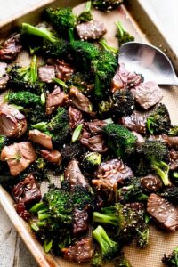 Sesame Beef and Broccoli