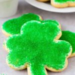 Shamrock Sugar Cookies