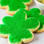 Shamrock Sugar Cookies