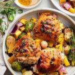 Sheet Pan Honey Mustard Chicken Thighs