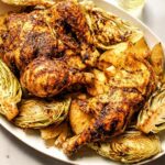 Spice Rubbed Roasted Chicken and Cabbage