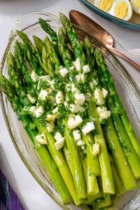 Steamed Asparagus with Eggs