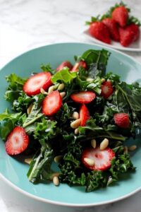 Strawberry Kale Salad