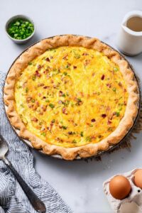 Cottage Cheese Quiche