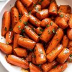 Honey Balsamic Glazed Carrots