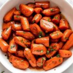 Honey Balsamic Glazed Carrots