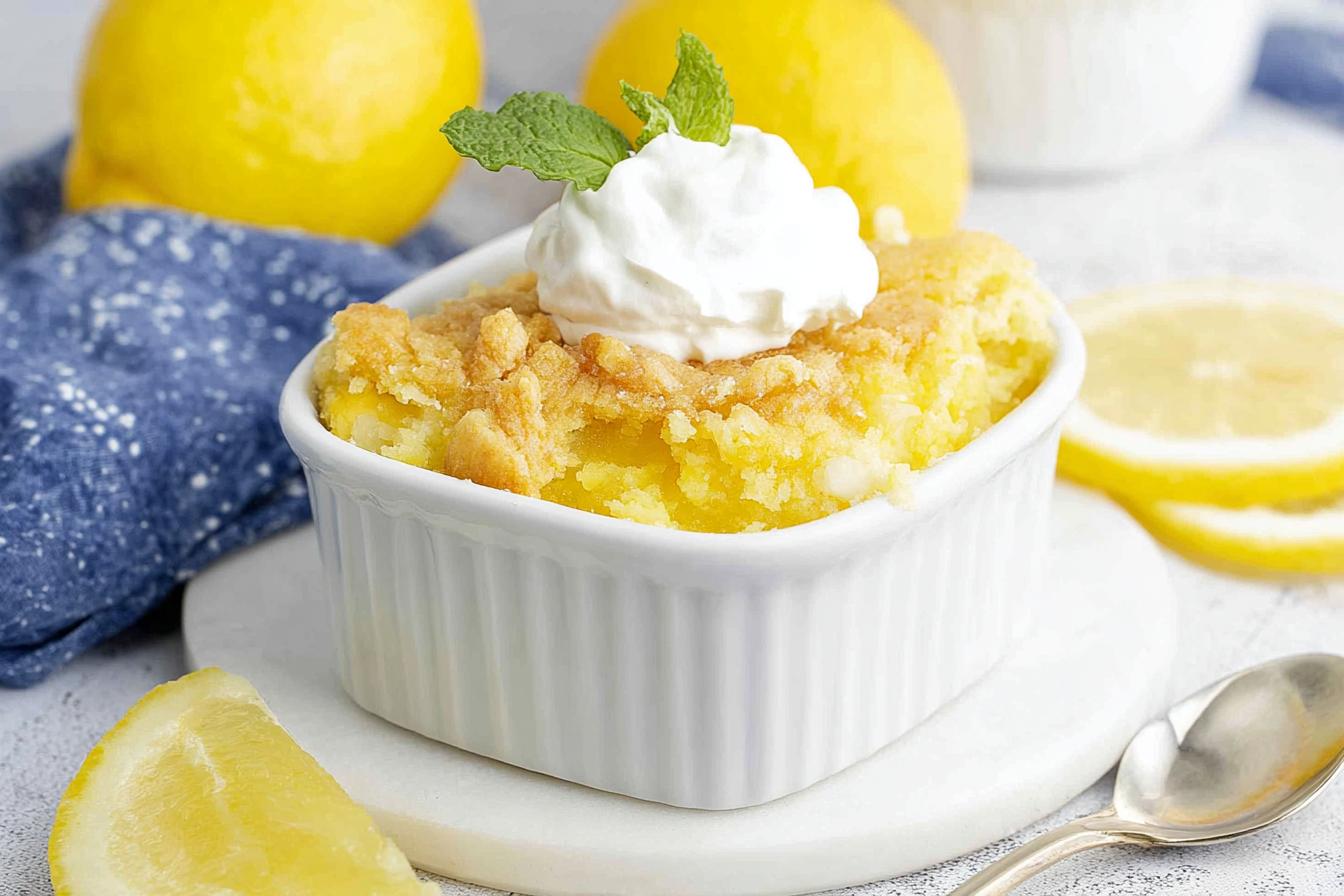 Lemon Dump Cake