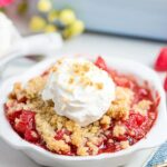 Rhubarb Dump Cake Recipe