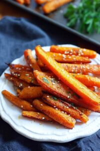 Sesame Roasted Carrots
