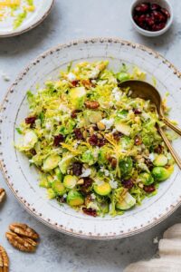 Shaved Brussels Sprout Salad