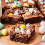 Cadbury Egg Brownies