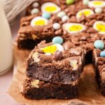 Cadbury Egg Brownies