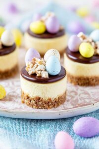 Cadbury Mini Eggs Cheesecake