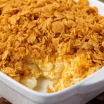 Cheesy Potatoes with Corn Flakes