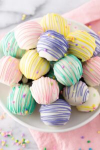 Easter Egg Oreo Cookie Balls