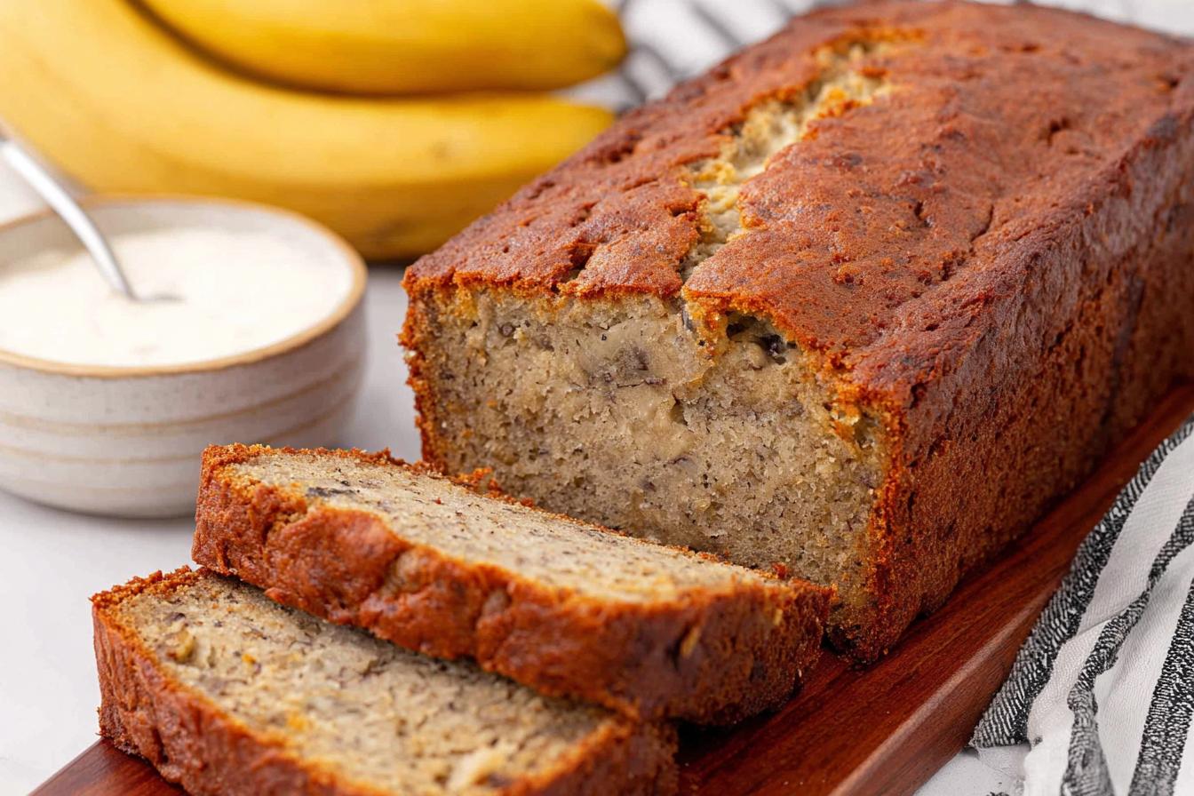 Greek Yogurt Banana Bread