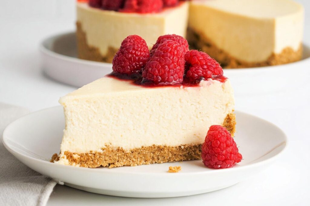 Healthy Cheesecake with Cottage Cheese