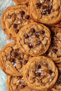 Homemade Brown Butter Toffee Chocolate Chip Cookies