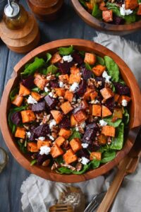 Roasted Beet & Sweet Potato Salad