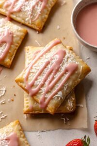 Strawberry Rhubarb Pop Tarts