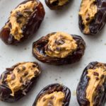 Stuffed dates with peanut butter