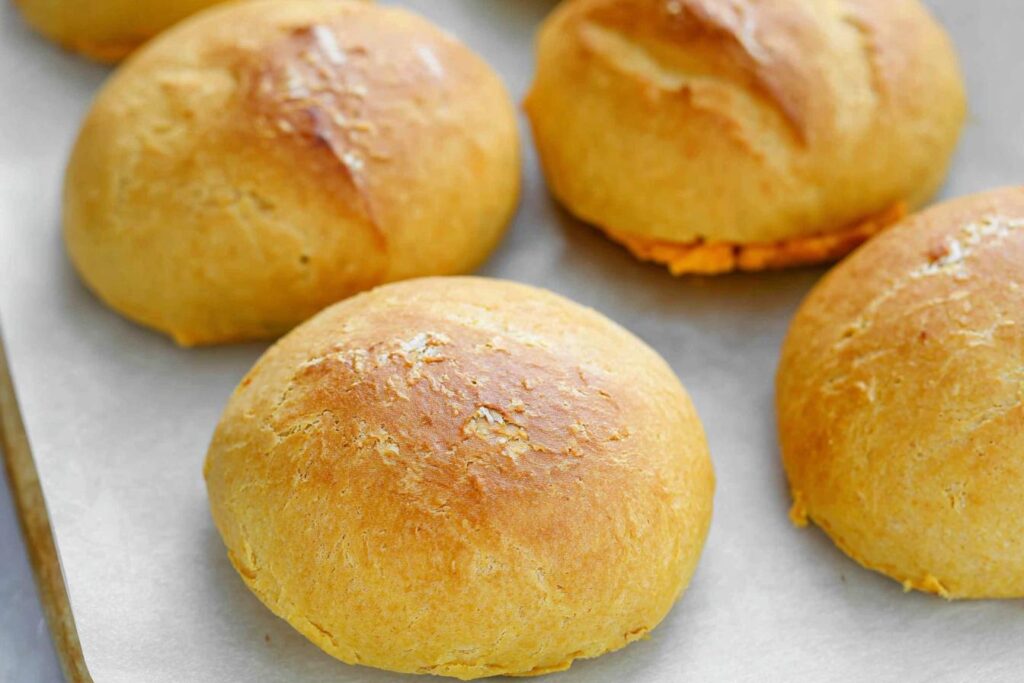 Sweet Potato Burger Buns