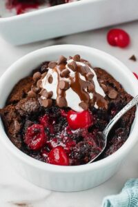 Chocolate Cherry Dump Cake