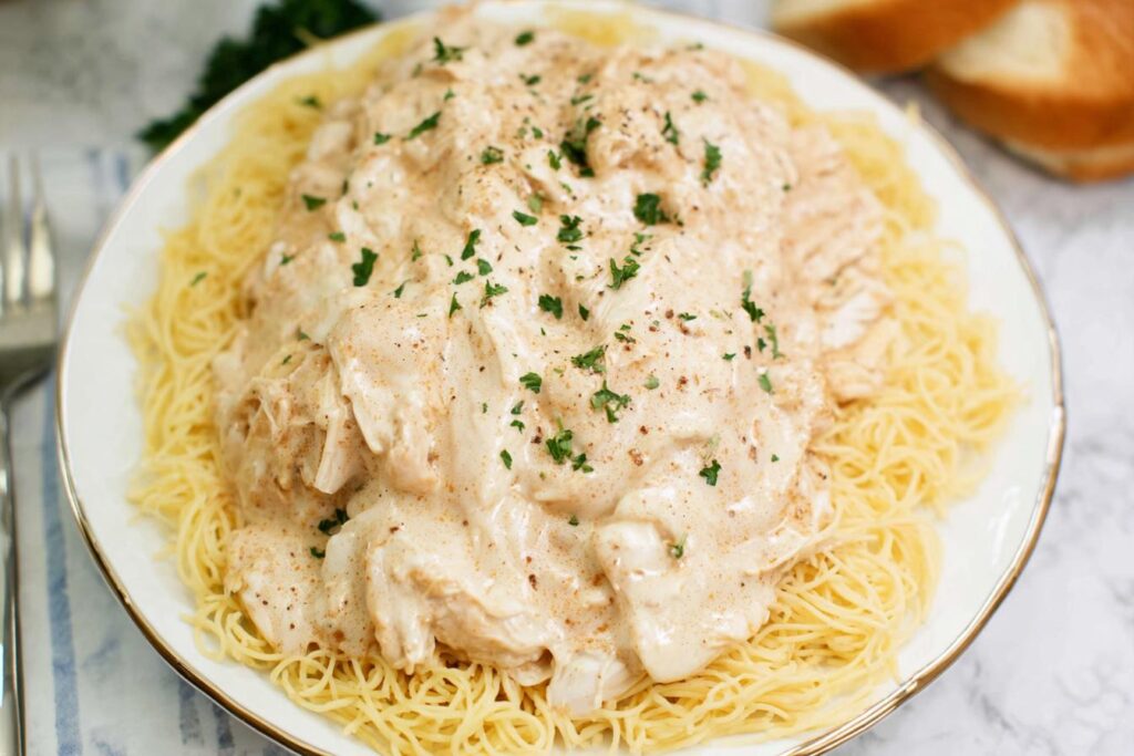 Crockpot Angel Chicken