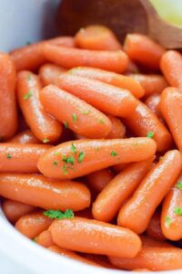Crockpot Glazed Carrots