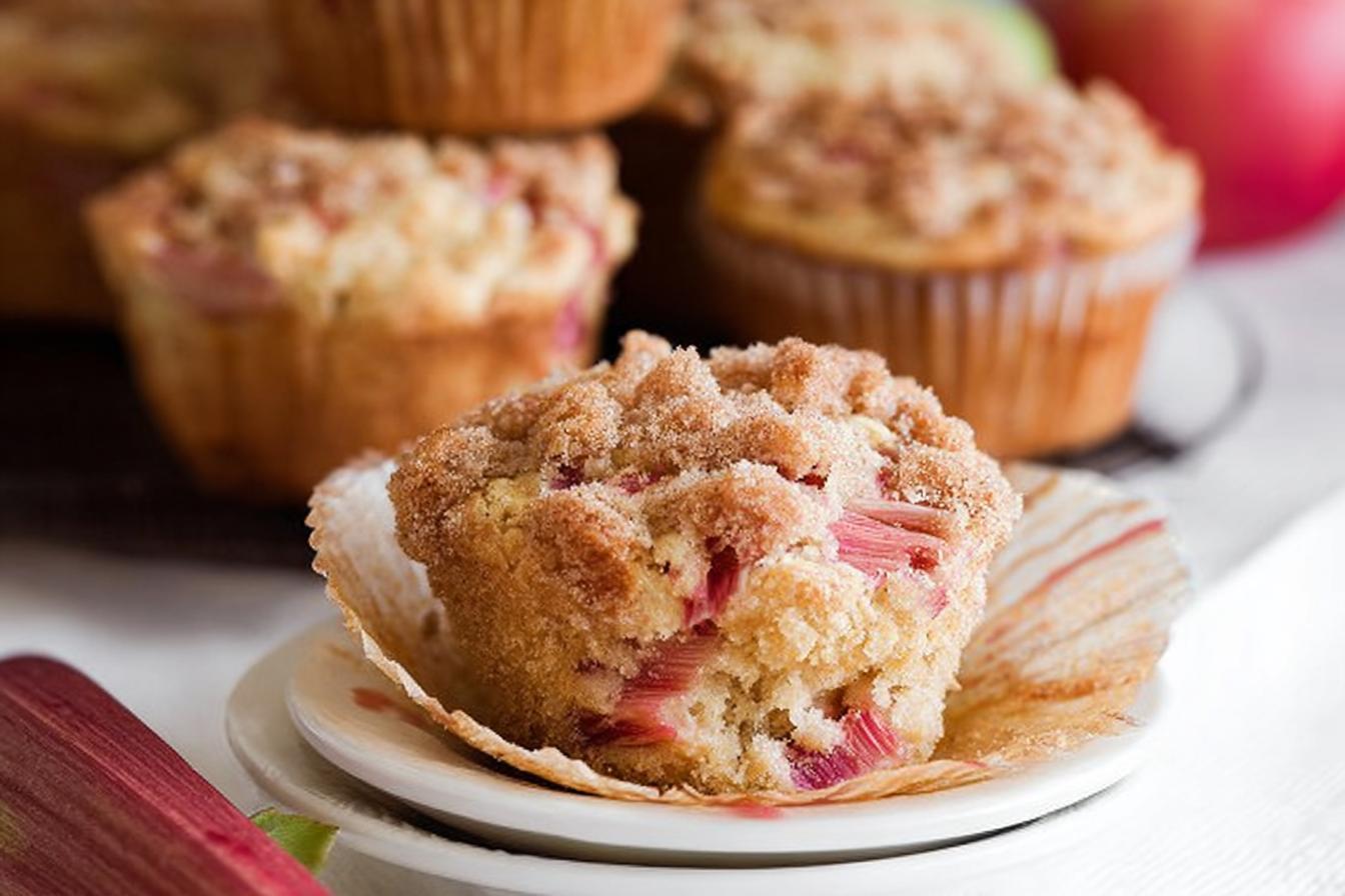 Rhubarb Muffins