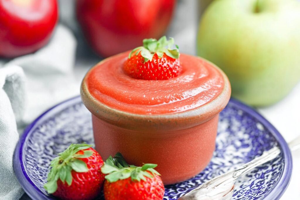Strawberry Applesauce