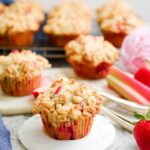 Strawberry Rhubarb Muffins