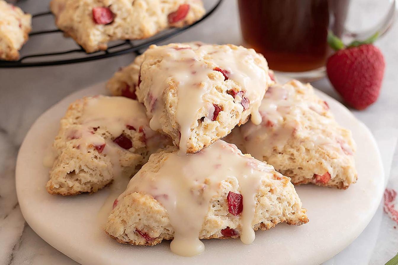 Strawberry Scones